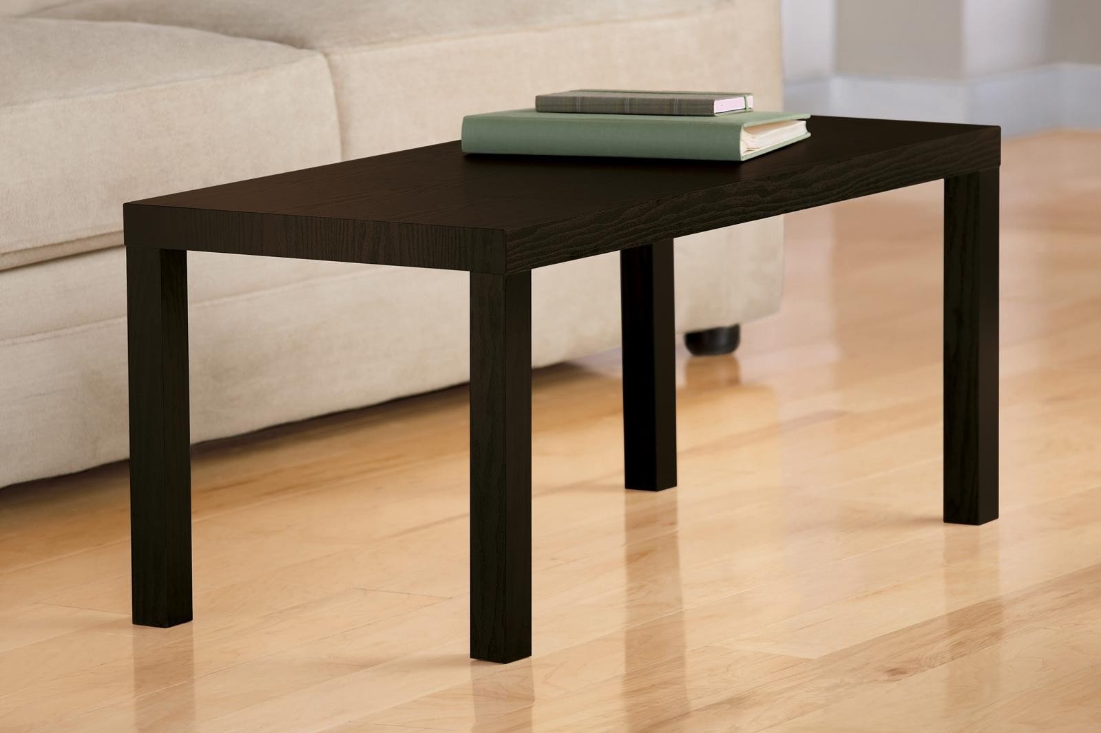 Ameriwood Home Parsons Coffee Table in Espresso Finish - Modern Living Room Furniture for Small Spaces, Home Decor & Entertainment Centers