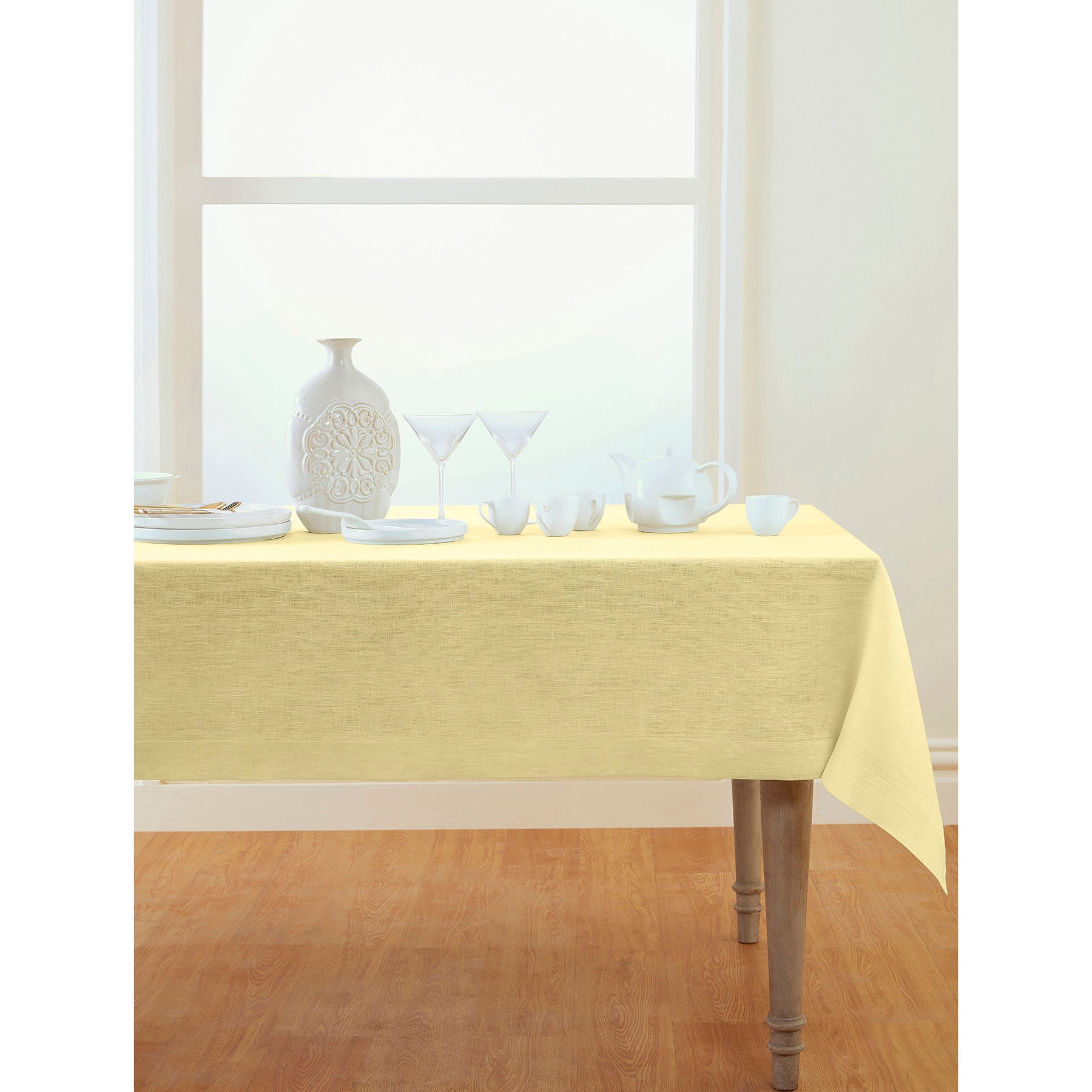 Premium Athena Tablecloth - Elegant & Durable Dining Table Cover for Home, Restaurants & Events - Washable & Wrinkle-Resistant Fabric