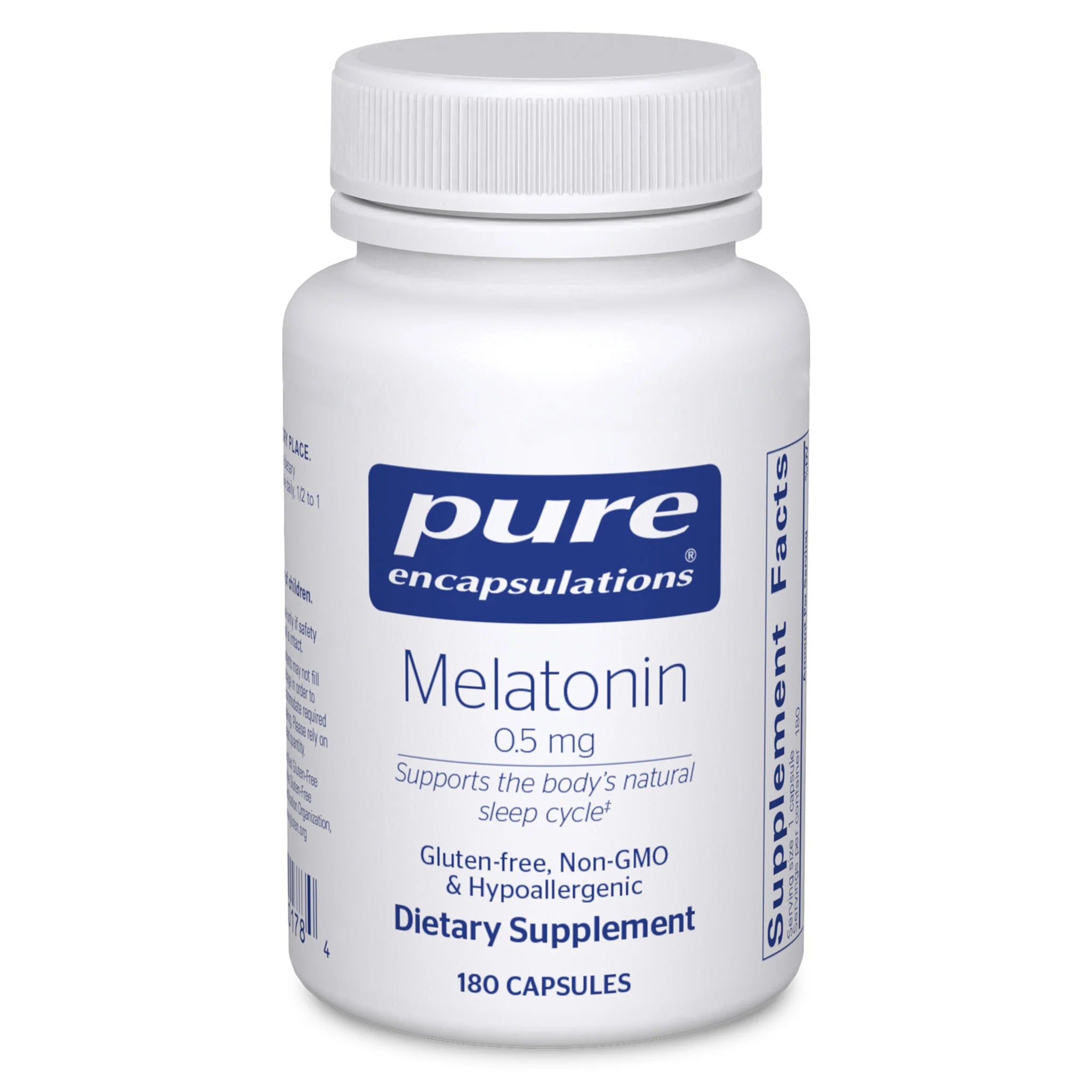 Natural Melatonin 0.5mg Sleep Aid Supplement - Supports Relaxation & Better Sleep for Adults - Perfect for Jet Lag, Shift Work & Insomnia Relief