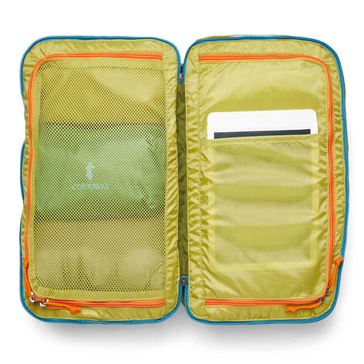 Cotopaxi Allpa Mini 20L Travel Backpack - Lightweight Carry-On Hiking Daypack for Women & Men, Water-Resistant Lemongrass/Cedar Color - Perfect for Air Travel, Camping & Outdoor Adventures