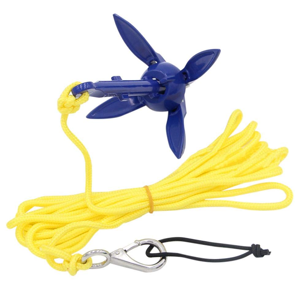 Premium Kayak Anchor Kit - Heavy Duty Paddle Board & Boat Anchor for Kayaks, Canoes, Motorboats | Secure Fishing, Camping & Water Sports Gear
