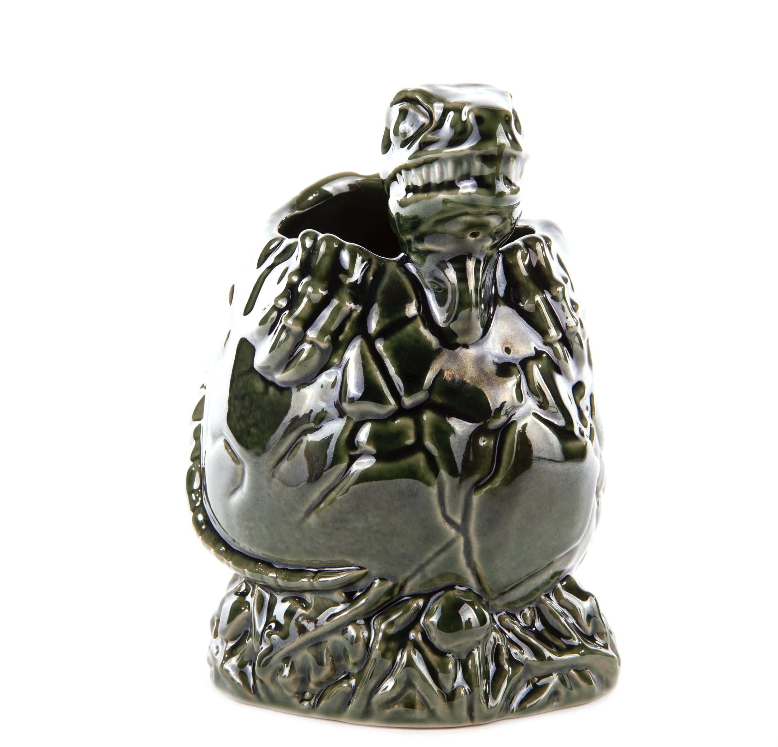 Jurassic Park Baby Raptor Tiki Mug - Isla Nublar Collectible Ceramic Cup for Coffee, Tea & Cocktails - Perfect for Movie Nights & Dinosaur-Themed Parties