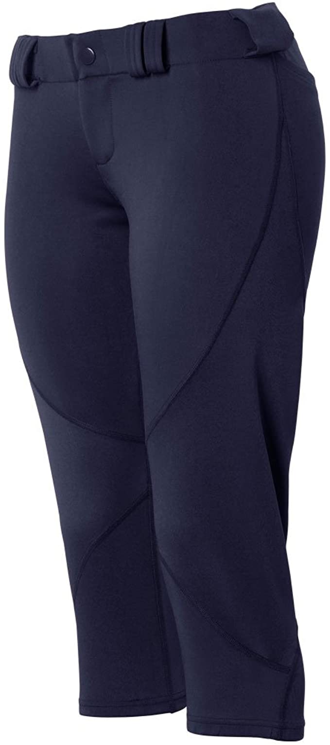3N2 Women's NUFIT Knickers with Patented Belt Loops - Navy Blue, Youth Large Size - Perfect for Yoga, Workouts & Everyday Comfort