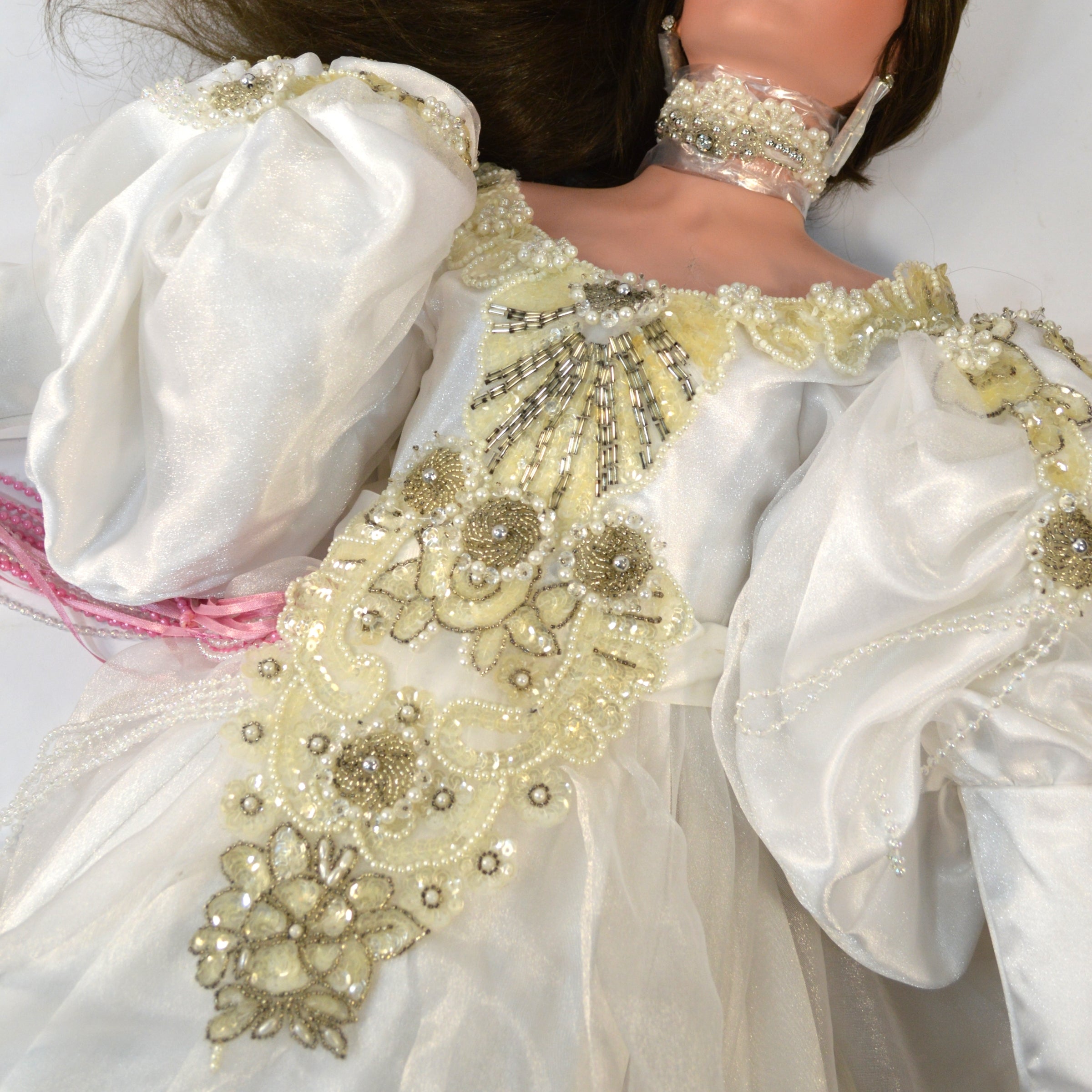 Rare Limited Edition Rustie 42 Porcelain Doll Heavenly Princess in White Dress #189/1500 - Perfect for Collectors & Home Décor