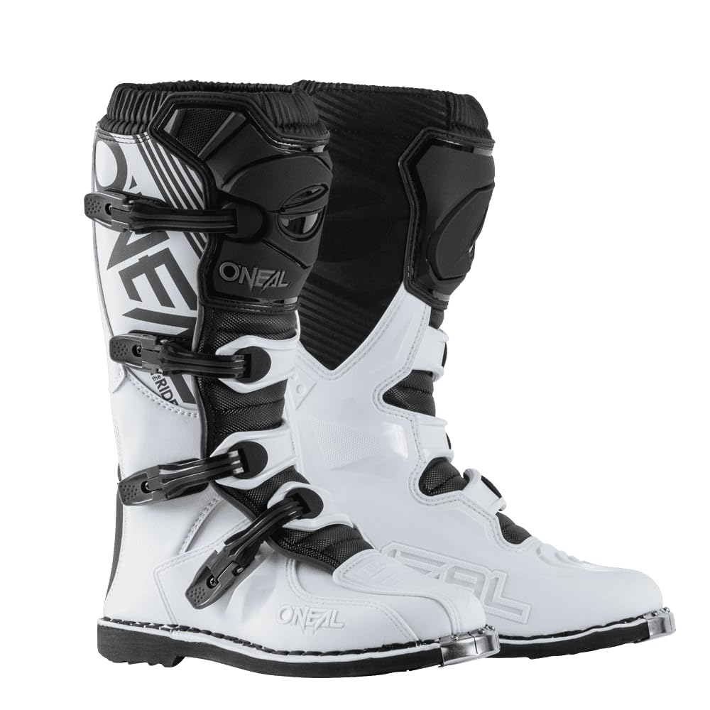 O'NEAL Element Dirt Bike Boots - Motocross & Off-Road Riding Boots for Men - Durable MX Motorcycle Footwear for Trail & Track Racing (Perfect for Enduro, Adventure & Off-Road Biking)