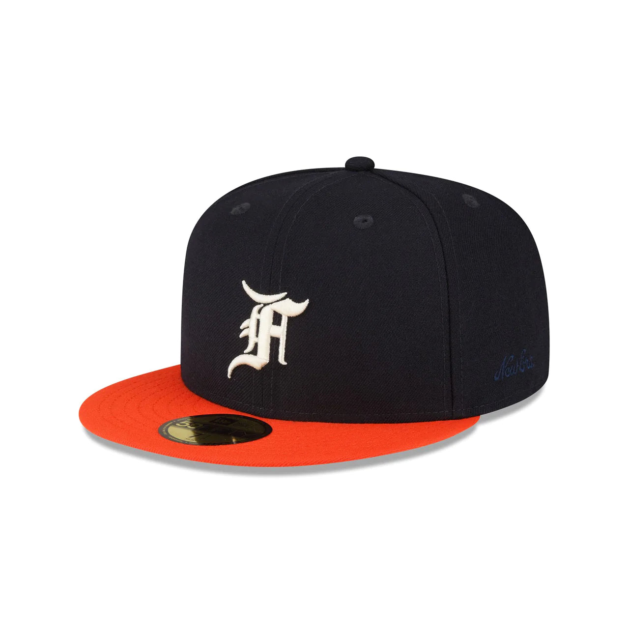 New Era 5950 Fear of God Houston Astros Classic Fitted Baseball Cap - Official MLB Licensed Snapback Hat for Men & Women - Perfect for Baseball Games, Streetwear Fashion & Casual Outfits