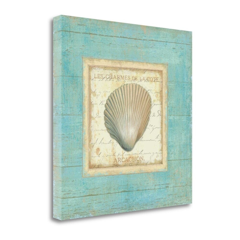 Daphne Brissonnet Bijou De Mer III Giclee Print on Gallery Wrap Canvas - Perfect for Beach House Decor & Coastal Wall Art