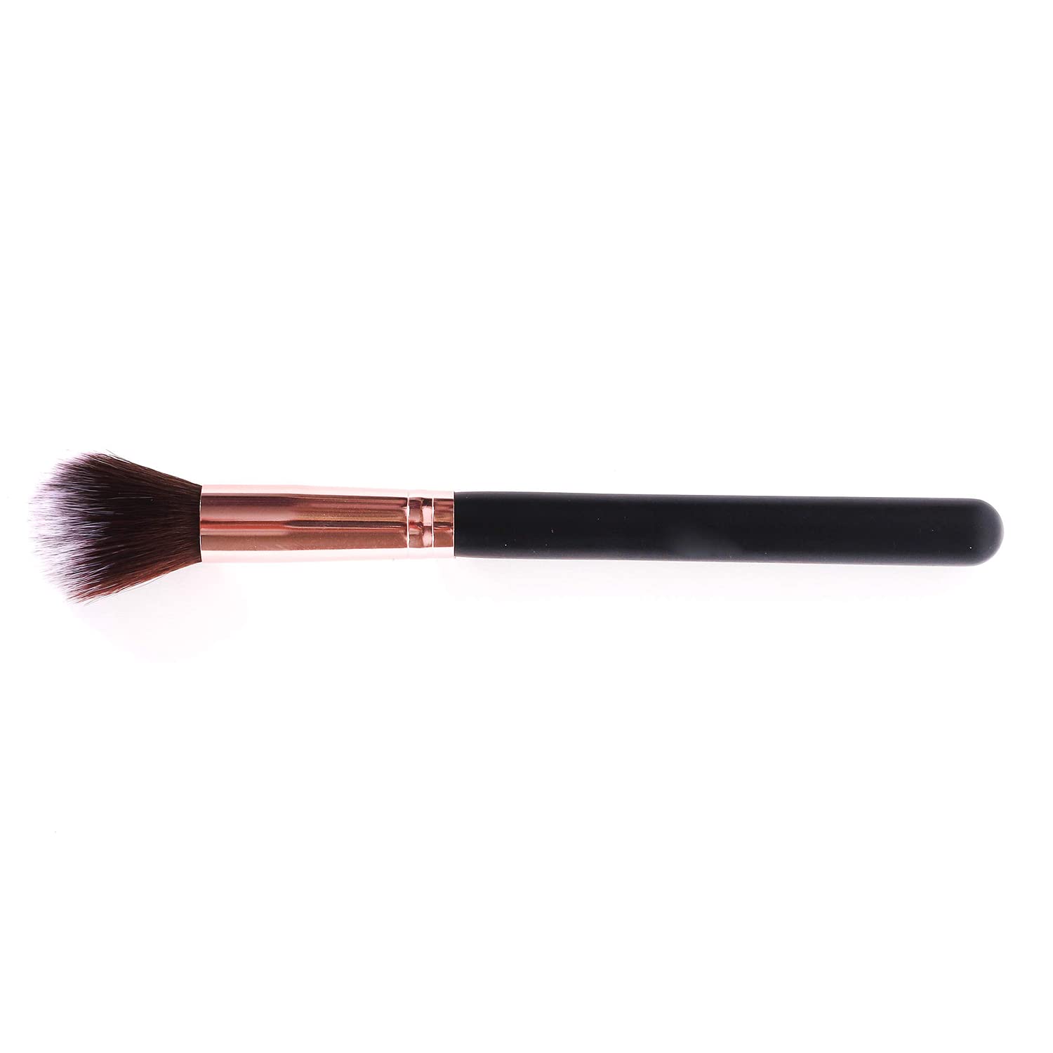KIRA Soft Synthetic Bristle Blush Brush for Women - Perfect for Powder & Cream Blush Application (Brown) - Ideal for Everyday Makeup & Professional Use