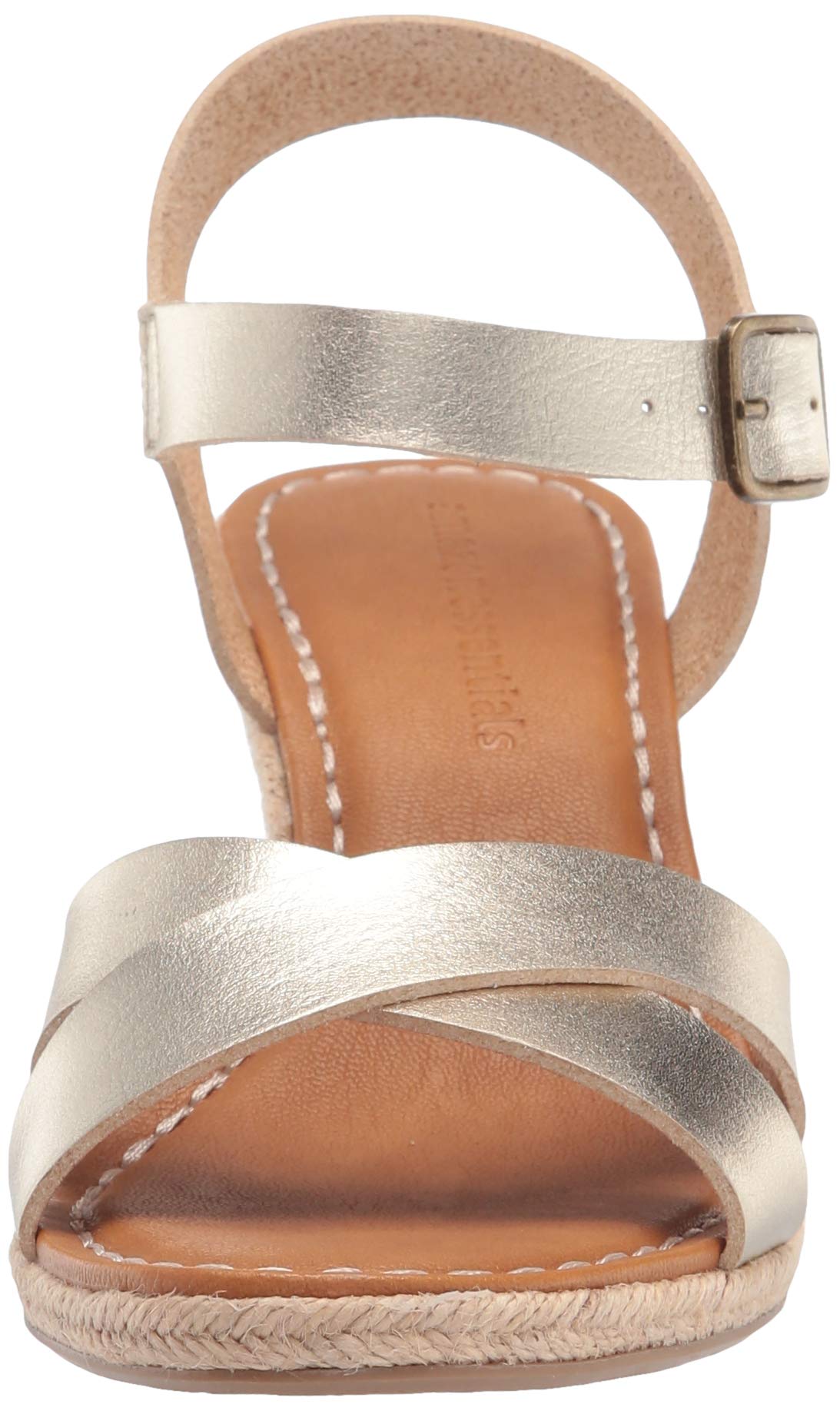 Amazon Essentials Women's Espadrille Wedge Sandal - Comfortable Summer Casual Shoes for Beach, Vacation & Everyday Wear