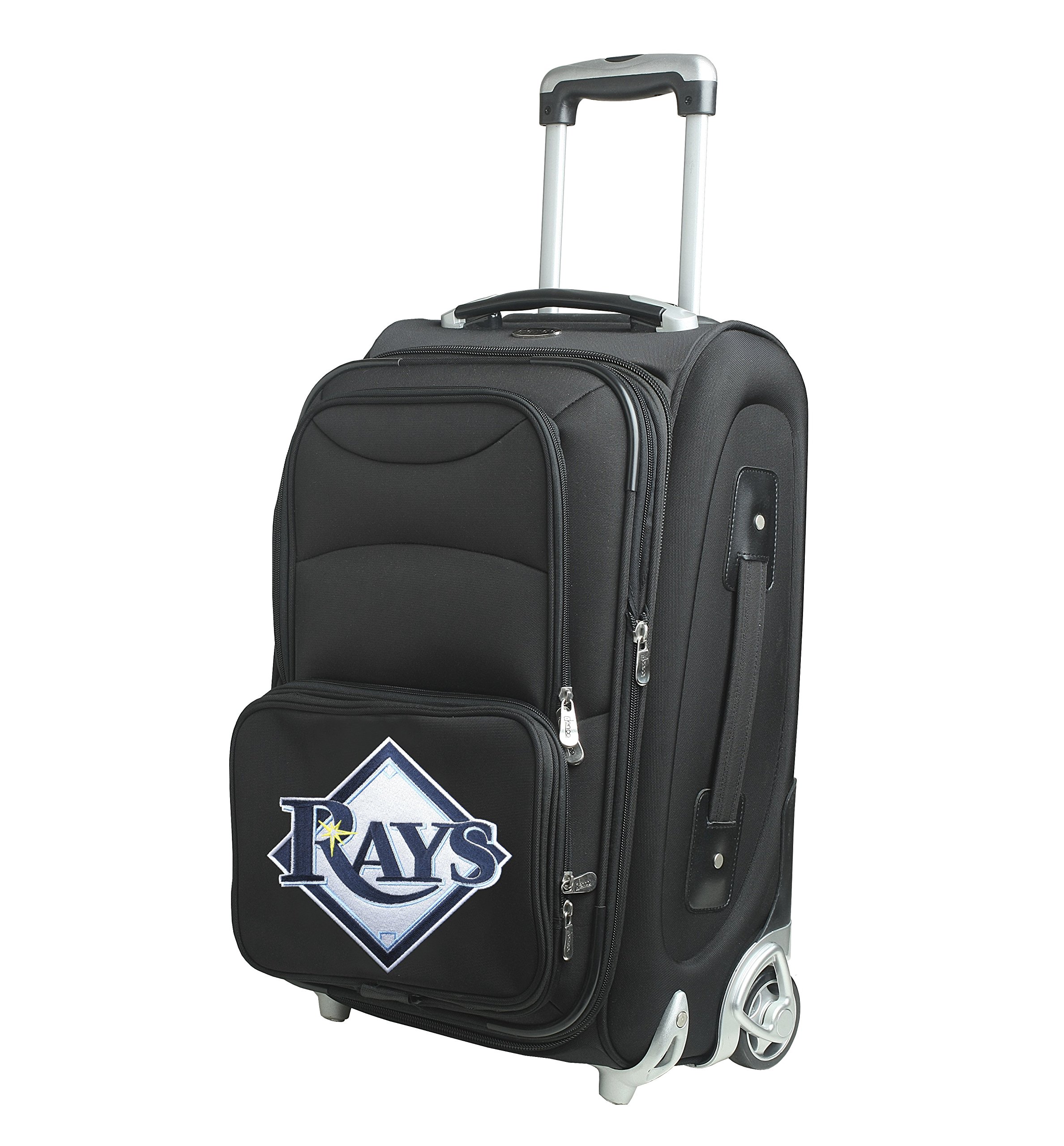 Denco 21-Inch Black Skate Wheel Carry-On Luggage - Lightweight Spinner Suitcase for Travel, Business Trips & Airplane Cabin Use