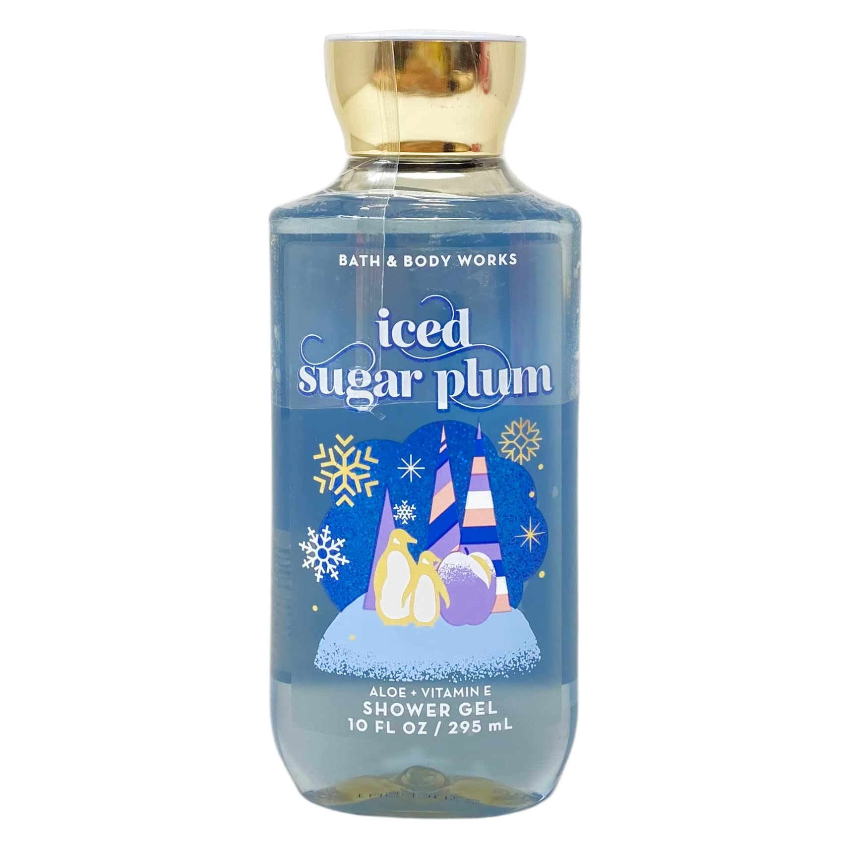 Bath & Body Works Iced Sugar Plum Trio Gift Set - Fragrance Mist, Body Lotion & Shower Gel - Holiday Scented Body Care Collection - Perfect for Christmas Gifts & Winter Self-Care
