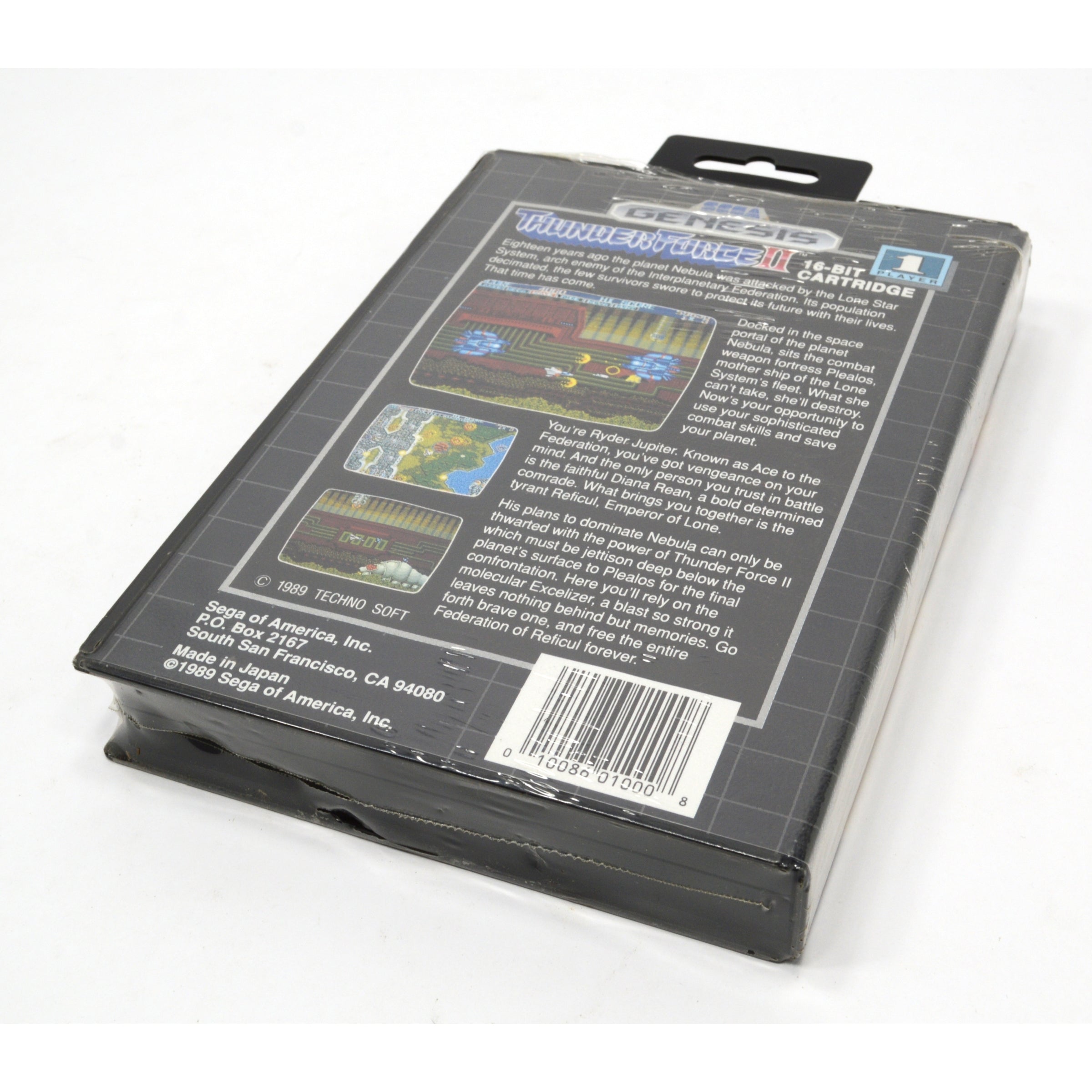 SEGA Genesis Thunder Force II Classic Video Game - Brand New Factory Sealed (MISB/NIB) - Perfect for Retro Gaming Enthusiasts & Collectors