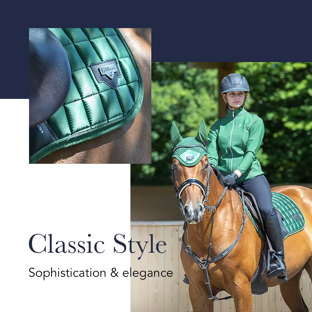 LeMieux Close Contact Saddle Pad for English Riding - Premium Horse Saddle Pads & Equestrian Equipment - Perfect for Dressage, Jumping & Trail Riding