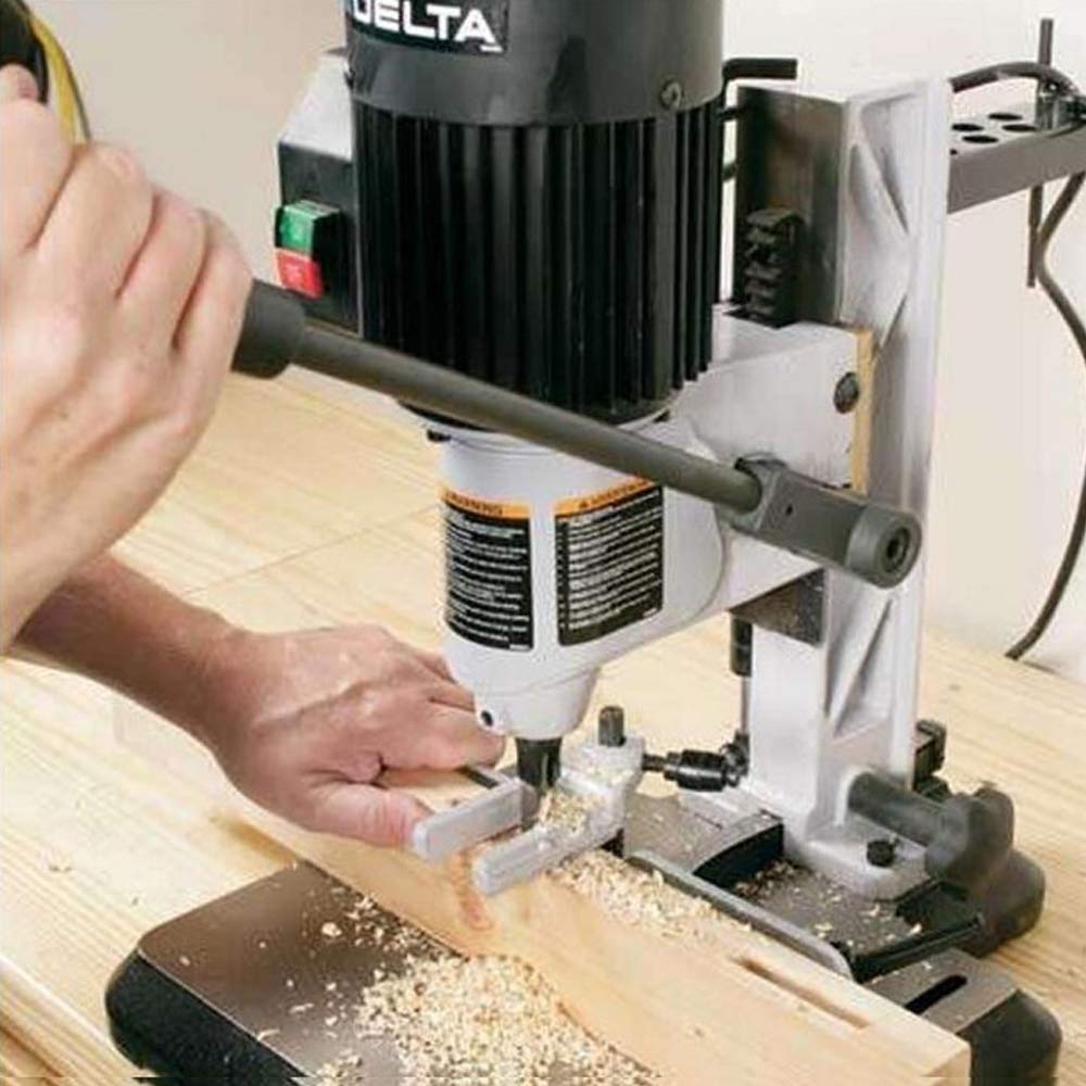 1/2 Inch Square Hole Drill Bit for Woodworking - Sharp & Durable Mortising Chisel Set - Power Tool for Cabinet Making, Furniture Repair & DIY Wood Projects