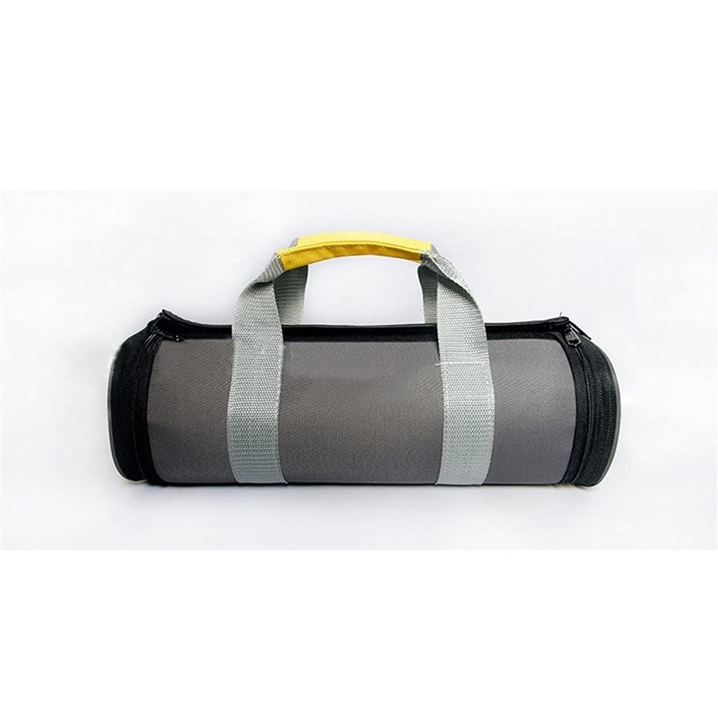 Multifunctional Tool Bag with Roll-Up Design - Large Capacity Portable Organizer for Electricians, Woodworking & DIY Projects | Perfect for Home Repairs, Job Sites & Workshop Storage