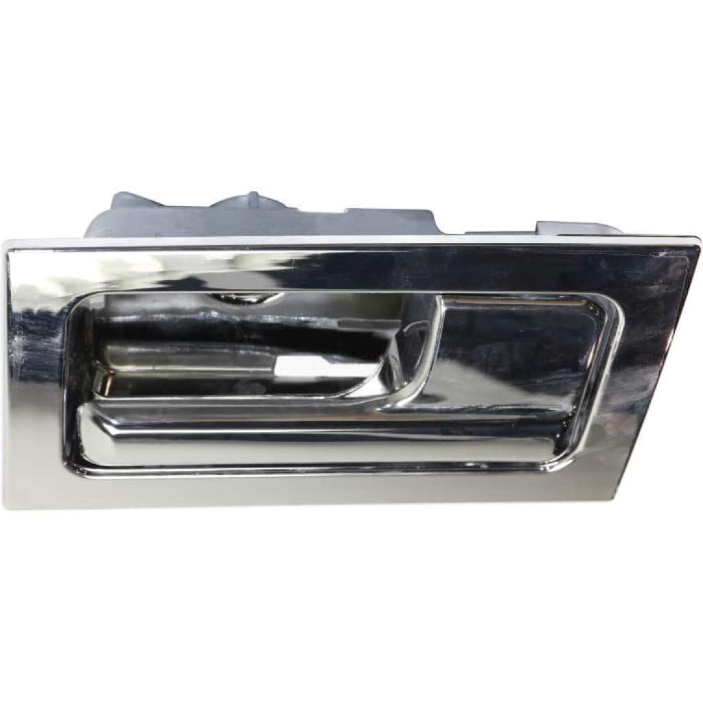 Chrome Interior Door Handle for Ford F-150 Passenger Side (2009-2014) with Lock Button - Fits All Submodels | Easy Installation & Durable Upgrade for Truck Interior