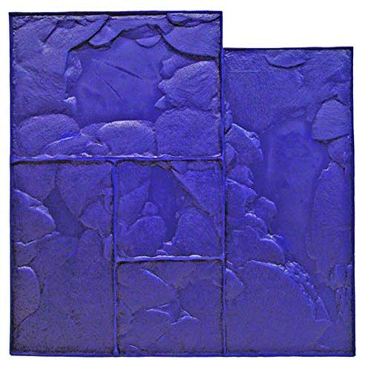 Bon Tool Ashlar Cut Stone Floppy Mat - Non-Slip Safety Mat for Construction, Landscaping & DIY Projects - Durable Outdoor Floor Protection for Patios, Walkways & Driveways