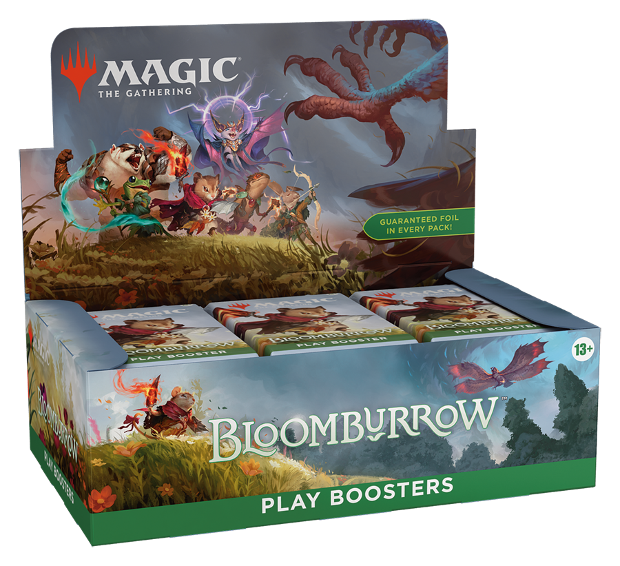 Magic: The Gathering Bloomburrow Play Booster Box - 36 Packs for Collectors & Players | Enhance Your MTG Deck Building & Game Nights