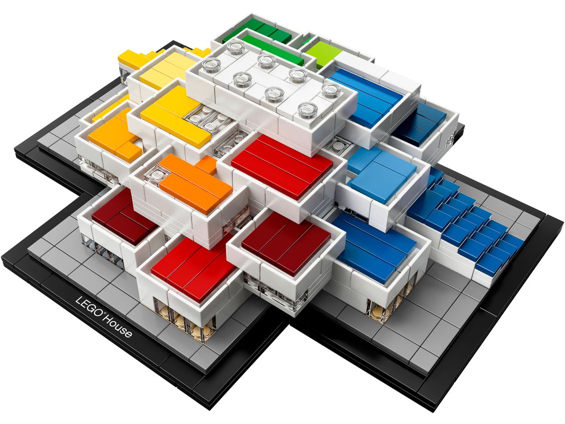 LEGO 21037 Architecture LEGO House Exclusive Building Set - Perfect for Collectors, Display & Creative Play