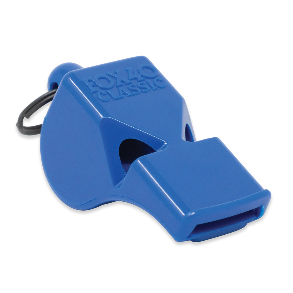 Fox 40 Classic Whistle - Loud Pealess Safety Whistle for Referees, Coaches, Sports & Emergency Situations - Perfect for Soccer, Football, Lifeguards & Outdoor Activities