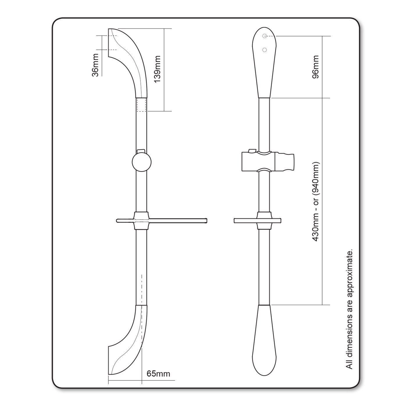 Triton Deluxe Chrome Shower Kit - Premium Bathroom Fixture Set for Modern Homes | Perfect for Master Bathrooms, Guest Suites & Spa-Like Showers