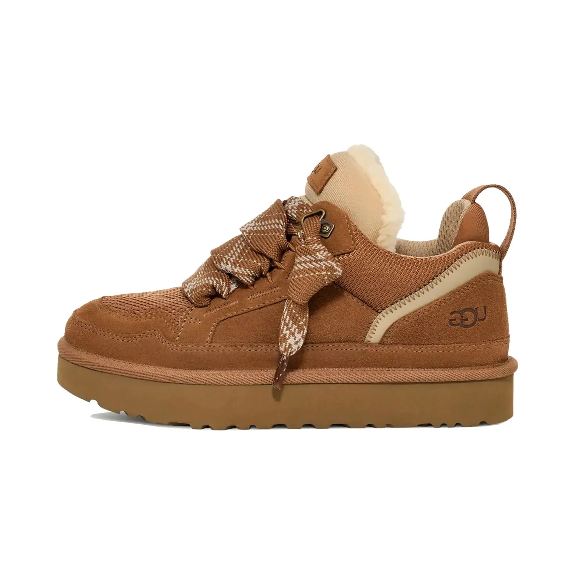 UGG Lowmel Chestnut Boots for Women - Comfortable Winter Shoes with Soft Wool Lining - Perfect for Casual Outfits, Snow Days & Cold Weather Fashion