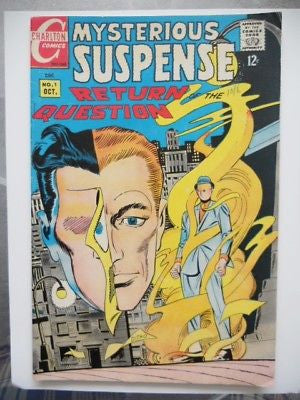 Vintage 1960s Mystery of Suspense #1 Comic Book - Rare Collectible for Comic Enthusiasts & Nostalgic Gift Idea