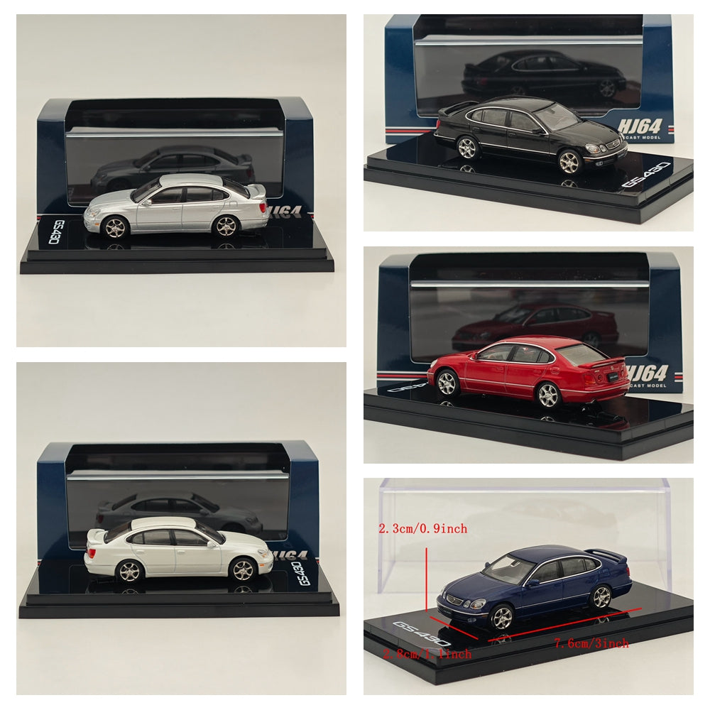 1/64 Scale Hobby Japan LEXUS GS430 Diecast Model Car - Limited Edition Collectible Toy for Car Enthusiasts & Display - Perfect for Home Decoration, Office Desk Display, and Gift Giving