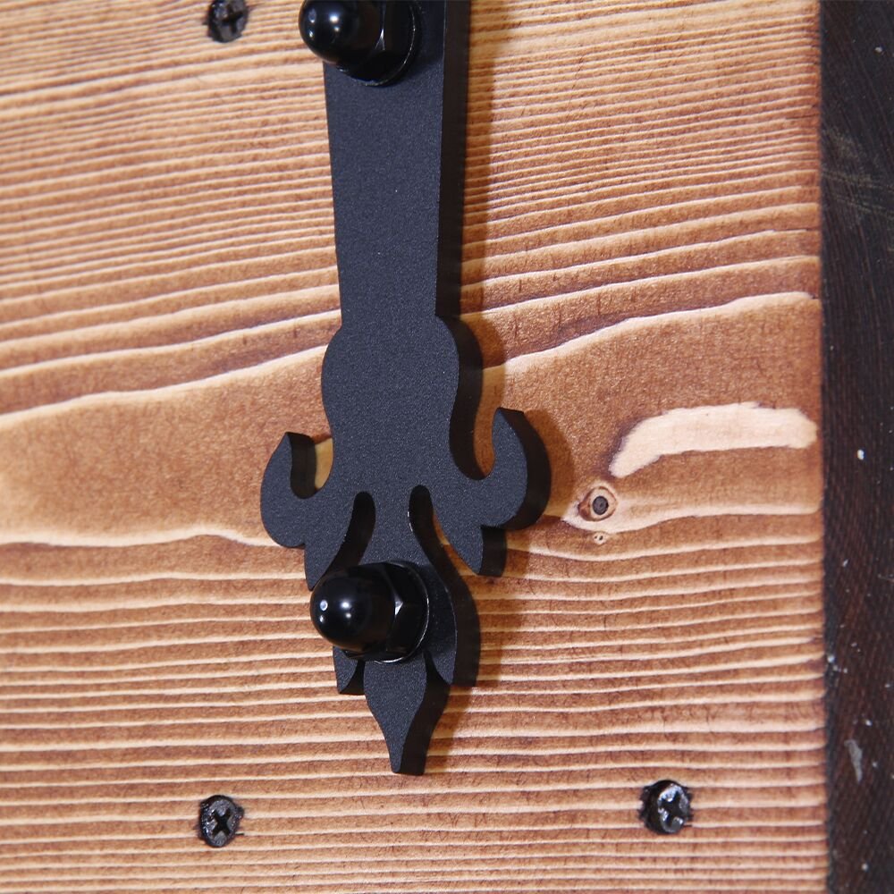 3.5-16FT Heavy Duty Sliding Barn Door Hardware Kit - Smooth & Quiet Operation - 10FT Rails for 60