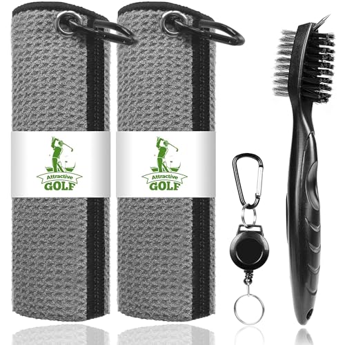 2 Gray Towel+black Brush