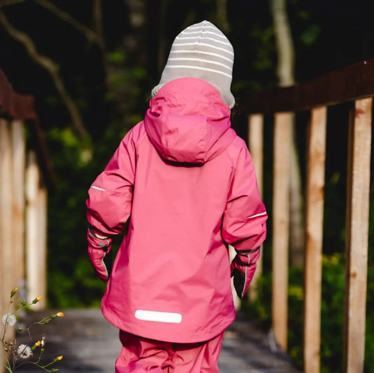 Calikids Toddler & Children Mid-Season Rain Jacket - Waterproof Windproof Lightweight (Sizes 18M-6Y) for Outdoor Play, School & Rainy Day Adventures