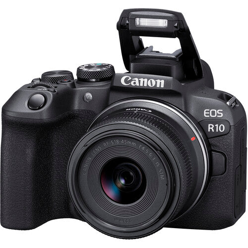 Open Box Excellent Condition Canon EOS R10 Mirrorless Digital Camera with 18-45mm f/4.5-6.3 IS STM Lens - Perfect for Travel Photography, Vlogging & Everyday Shooting
