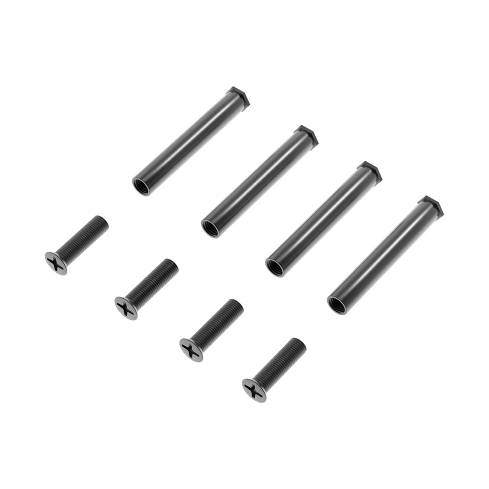LEJIAJU 25mm Thickness PC Case Cooling Fan Mounting Screws - Replacement Screws for Computer Cooling Fans | Perfect for DIY PC Builds & Fan Upgrades