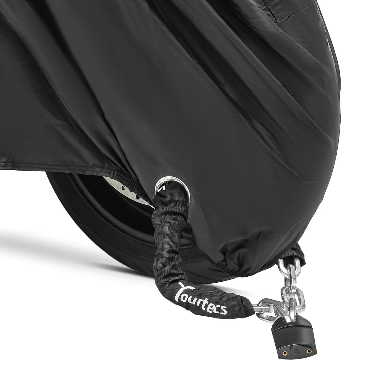 Waterproof XXL Motorcycle Cover for Honda Shadow VT 750 C/Spirit & VFR 1200 F - Heavy Duty All Weather Protection - Perfect for Outdoor Parking, Storage & Travel