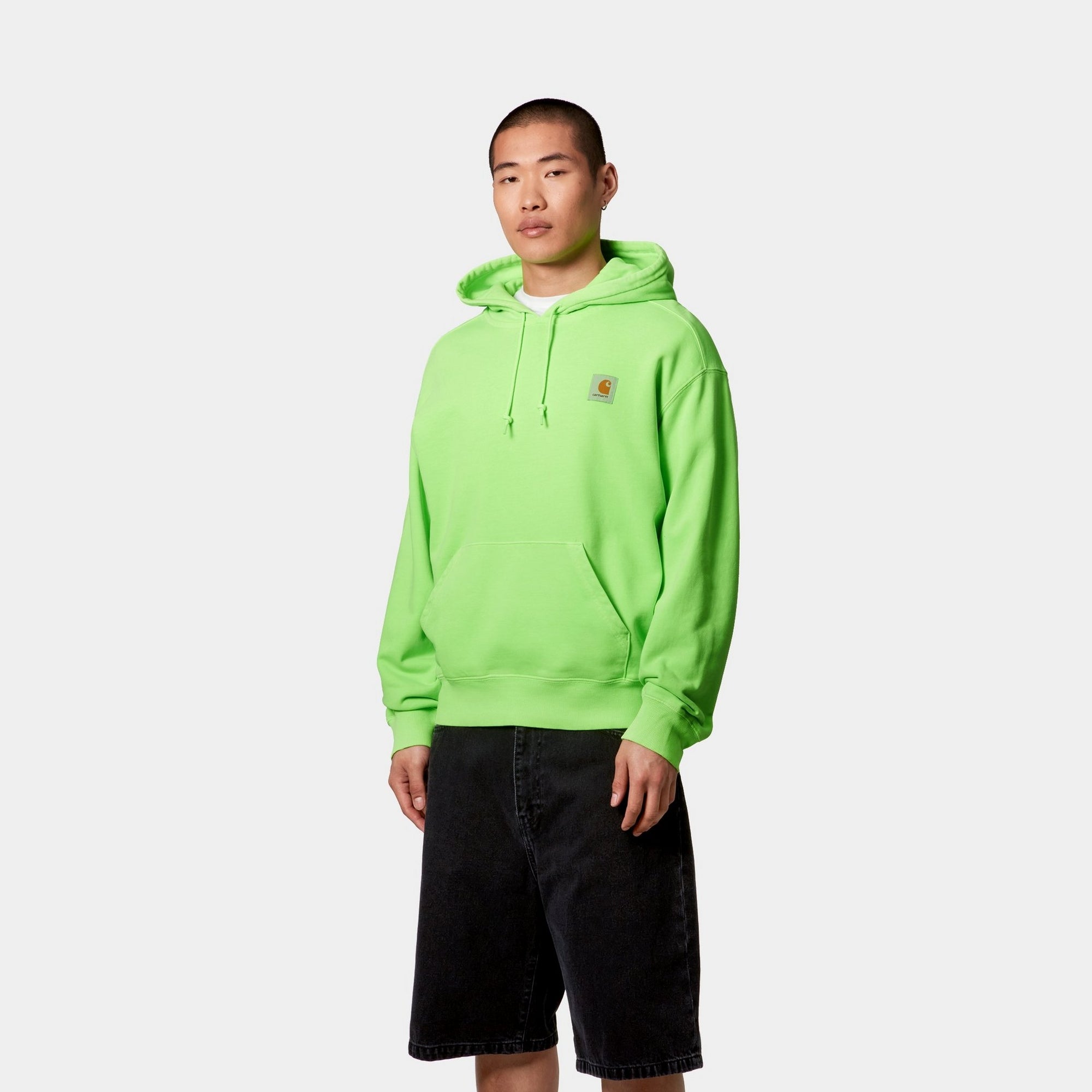 Premium Hooded Industry Sweatshirt for Men & Women - Lumo Green | Comfortable Workwear & Casual Pullover for Construction, Warehouse & Outdoor Activities