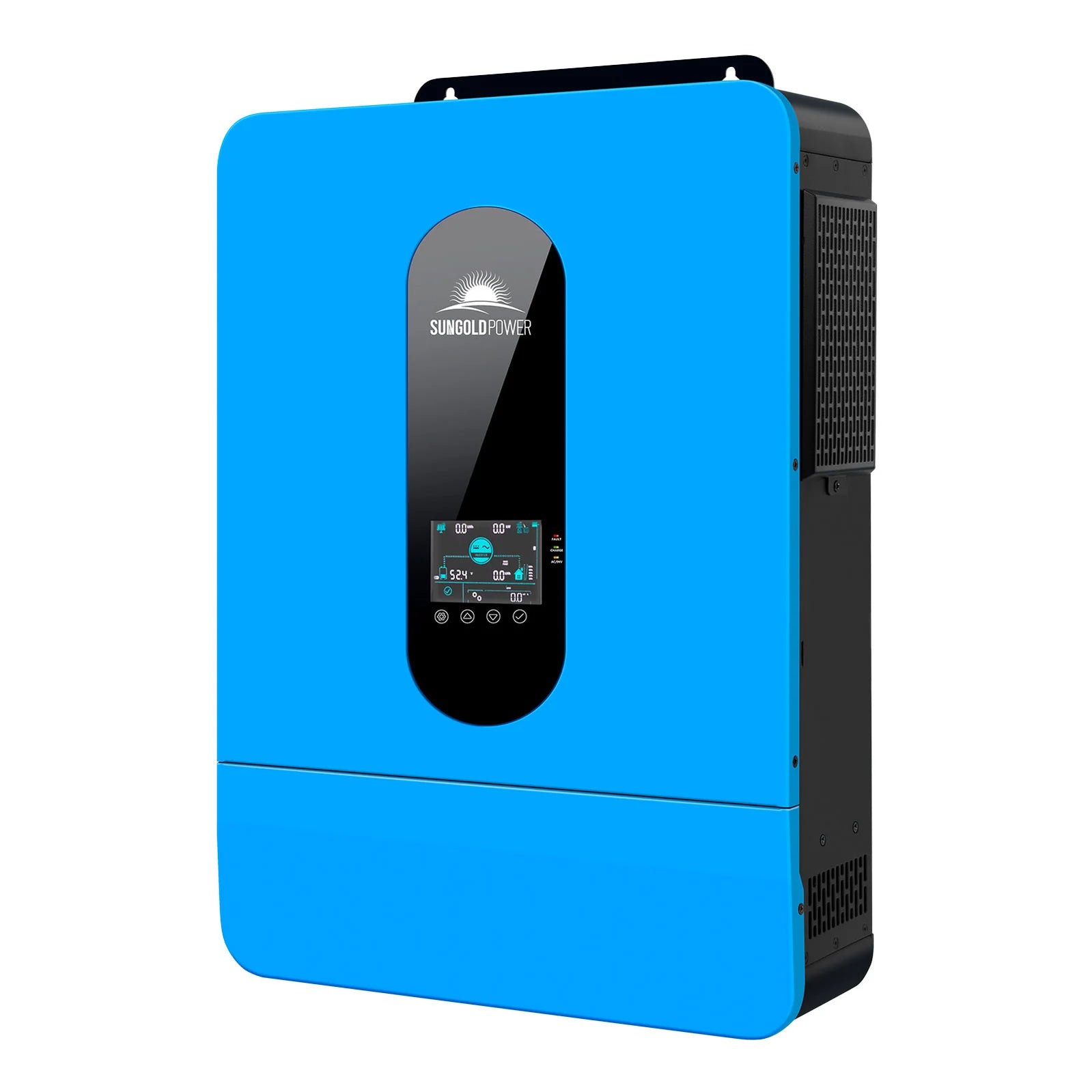 SunGoldPower 6.5kW 48V Split Phase Hybrid Solar Inverter - Off-Grid & Grid-Tied Solar Power System for Home, RV, and Emergency Backup