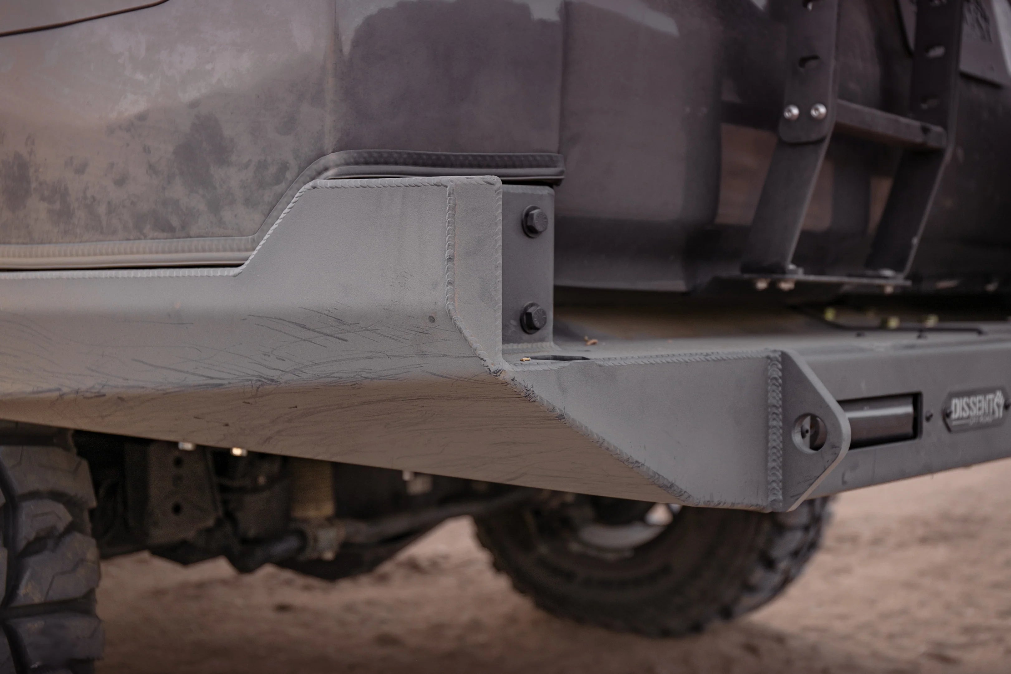 Dissent Off Road Modular Rear Bumper for 2010-2024 Toyota 4Runner | Heavy Duty Steel Bumper with Tire Carrier | Perfect for Off-Roading & Overlanding Adventures