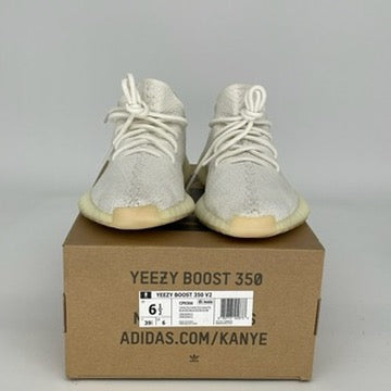 Adidas Yeezy Boost 350 V2 Cream White Sneakers - Men's Size 6.5 (CP9366) | Comfortable Running Shoes & Casual Streetwear for Everyday Wear