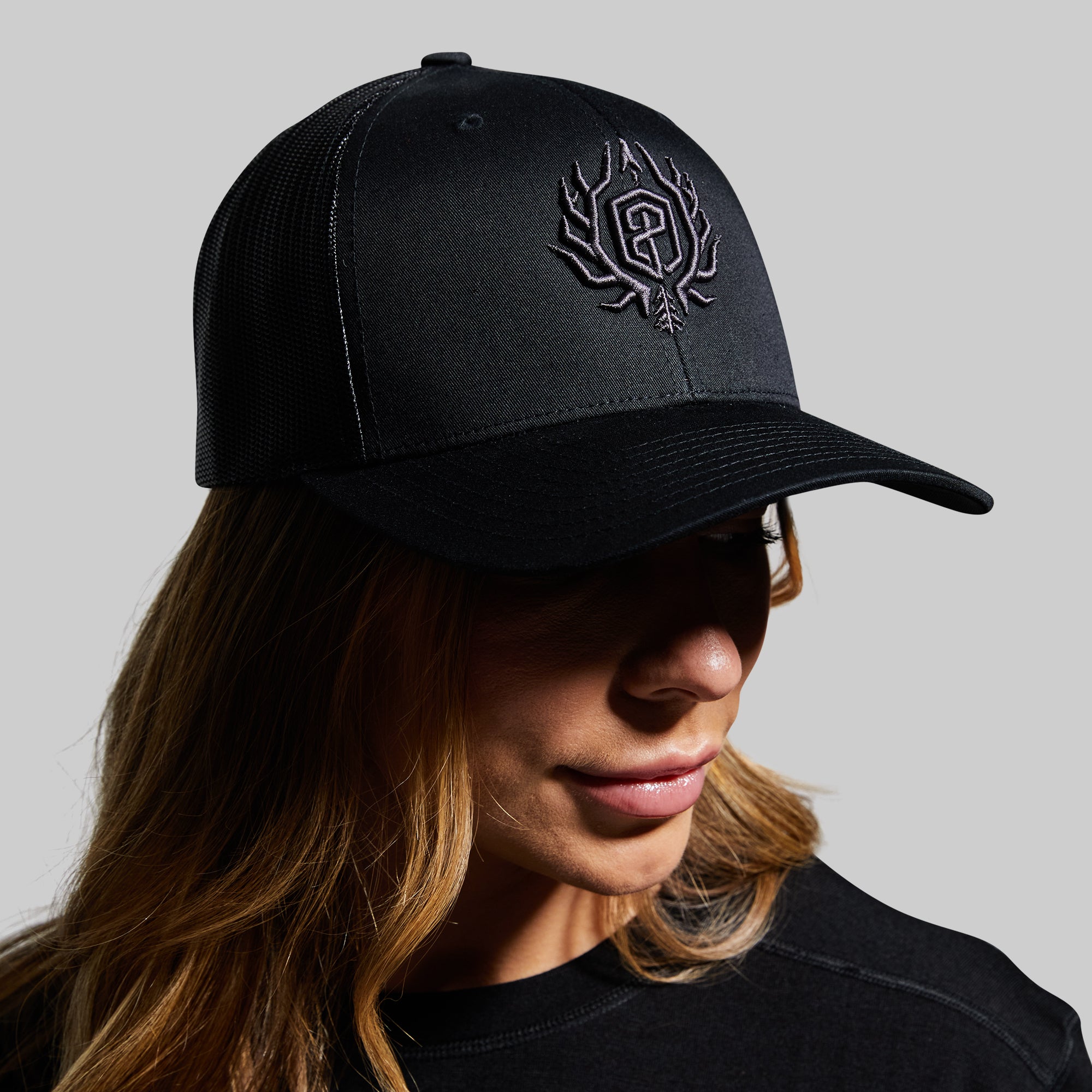 Best Outdoor Trucker Hat for Men & Women - Adjustable Mesh Back, Sun Protection, Black - Perfect for Hiking, Camping, and Outdoor Adventures