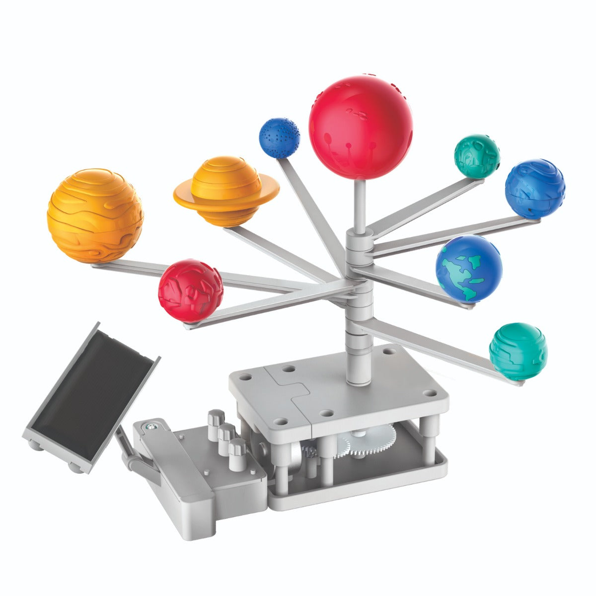 4M Green Science Solar System Motorised Kit - DIY Educational STEM Toy for Kids, Build & Explore Planets - Perfect for Science Projects & Space Learning at Home or School
