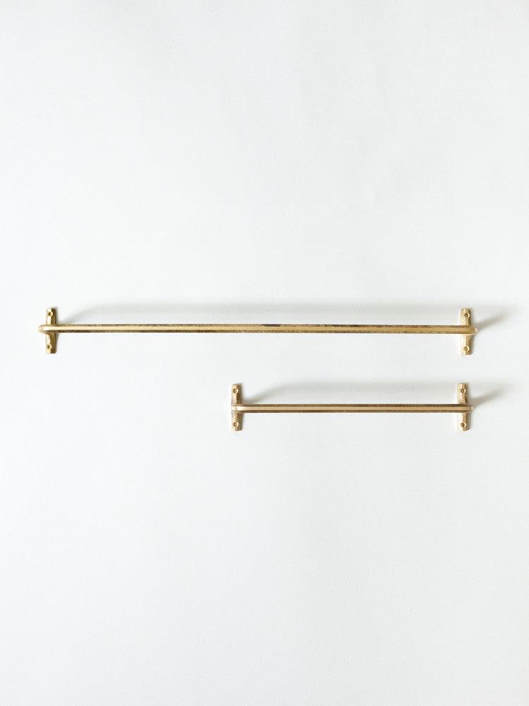 Premium Futagami Brass Towel Bar - Handcrafted Japanese Bathroom Accessory for Modern & Traditional Homes - Perfect for Bathrooms, Spas, and Luxury Hotels