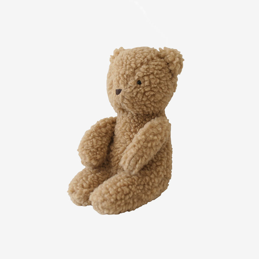 Alimrose Charlie Sherpa Baby Bear - Ultra Soft Plush Teddy Bear for Babies & Toddlers - Perfect for Nursery Decor, Baby Shower Gifts, and Cuddling Comfort