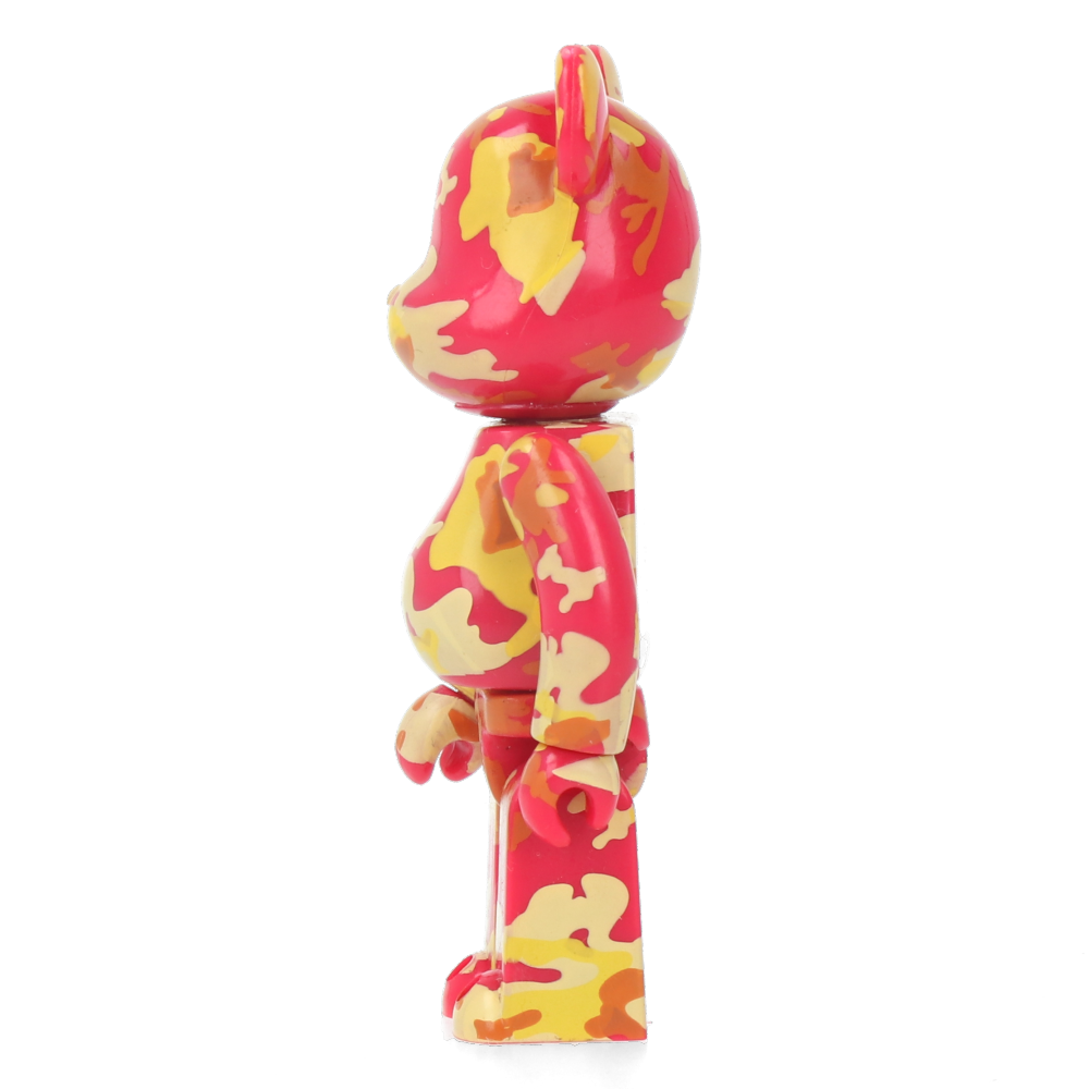 Authentic Bearbrick Series 12 Andy Warhol Foundation by Maharishi (Pattern) - 100% Collectible Vinyl Art Toy for Home Decor & Pop Culture Enthusiasts