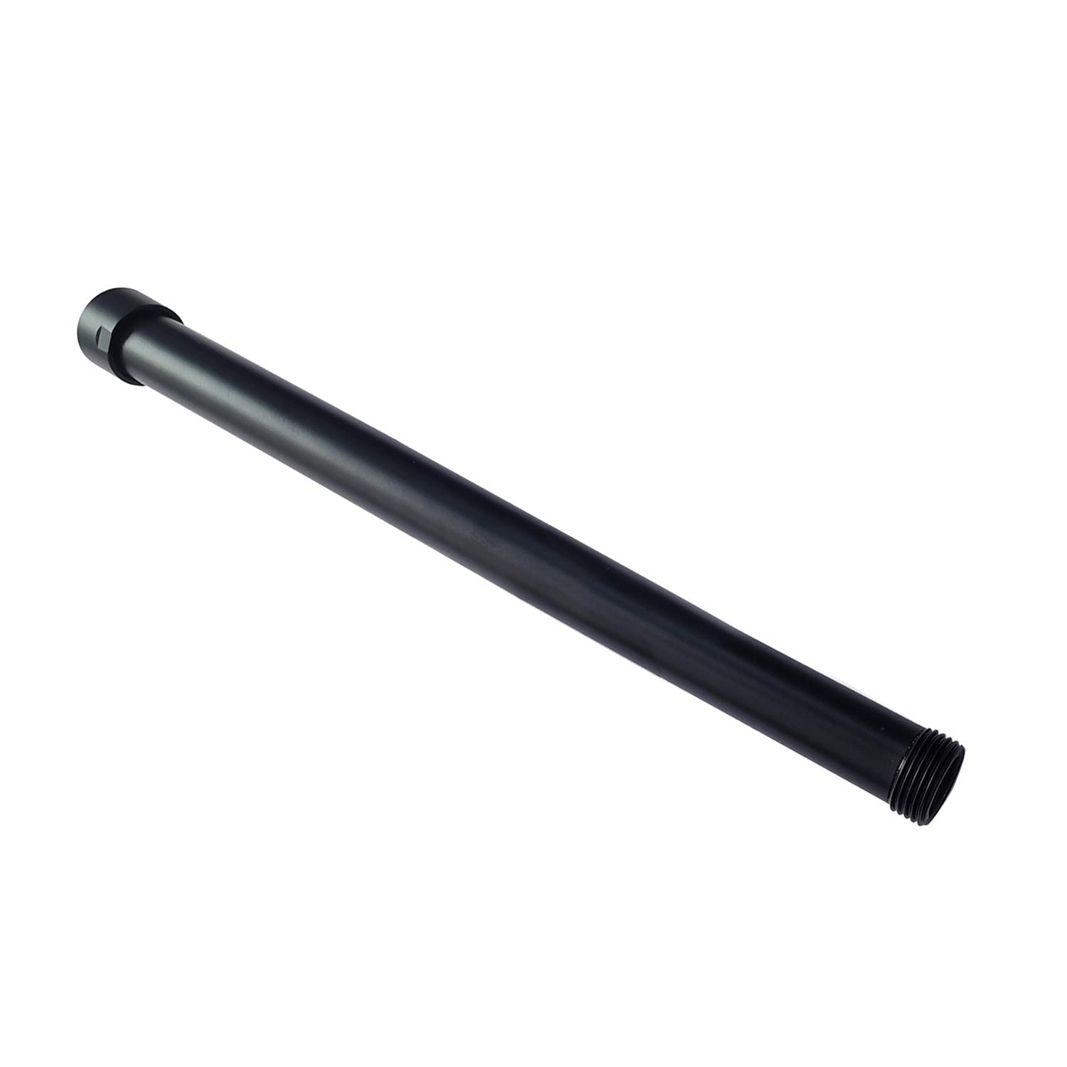 Gotonovo 12 Inch Shower Extension Tube - Matte Black G3/4 Shower Pipe Extender Bar for Tall People, Adjustable Shower Height - Perfect for Outdoor, RV, Camping & Bathroom Use