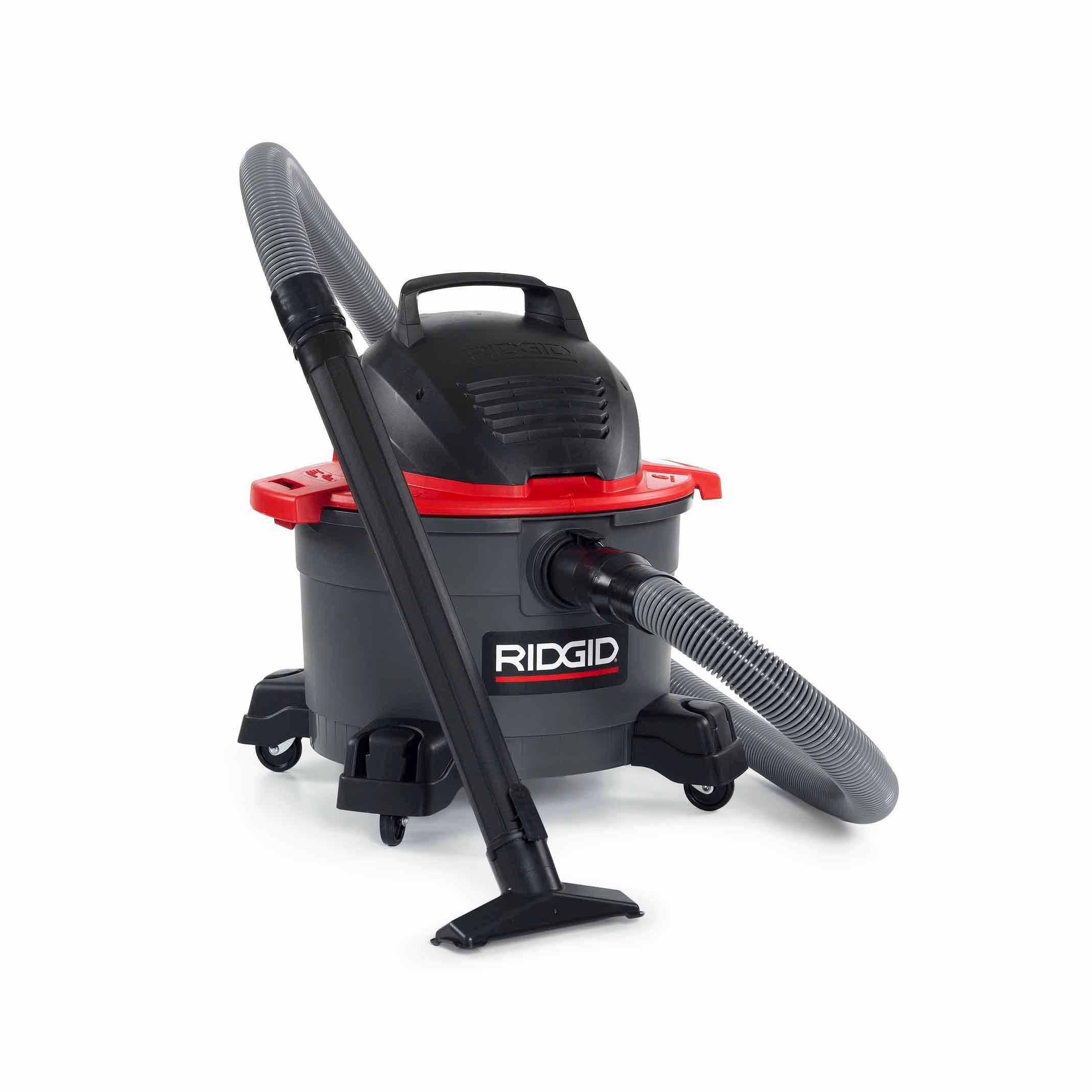 RIDGID 6 Gallon Wet/Dry Vacuum Cleaner 50308 - Powerful Shop Vac for Home, Garage, and Workshop Cleaning