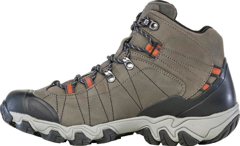 Bridger Mid Waterproof Hiking Boots for Men - Durable & Comfortable Outdoor Footwear for Trekking, Camping & Trail Adventures