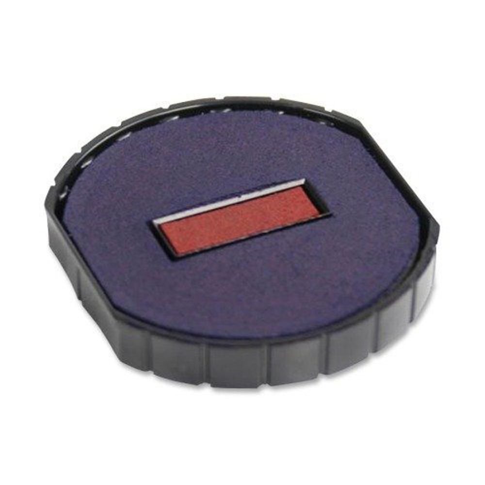 R45 Replacement Ink Pad for Cosco 2000 Plus 2045 Time & Date Stamp - Compatible with 2045 Dater, R45 Printer & R45 Dater - 2 Color Blue/Red Ink - Perfect for Office Document Stamping, Receipt Dating & File Organization