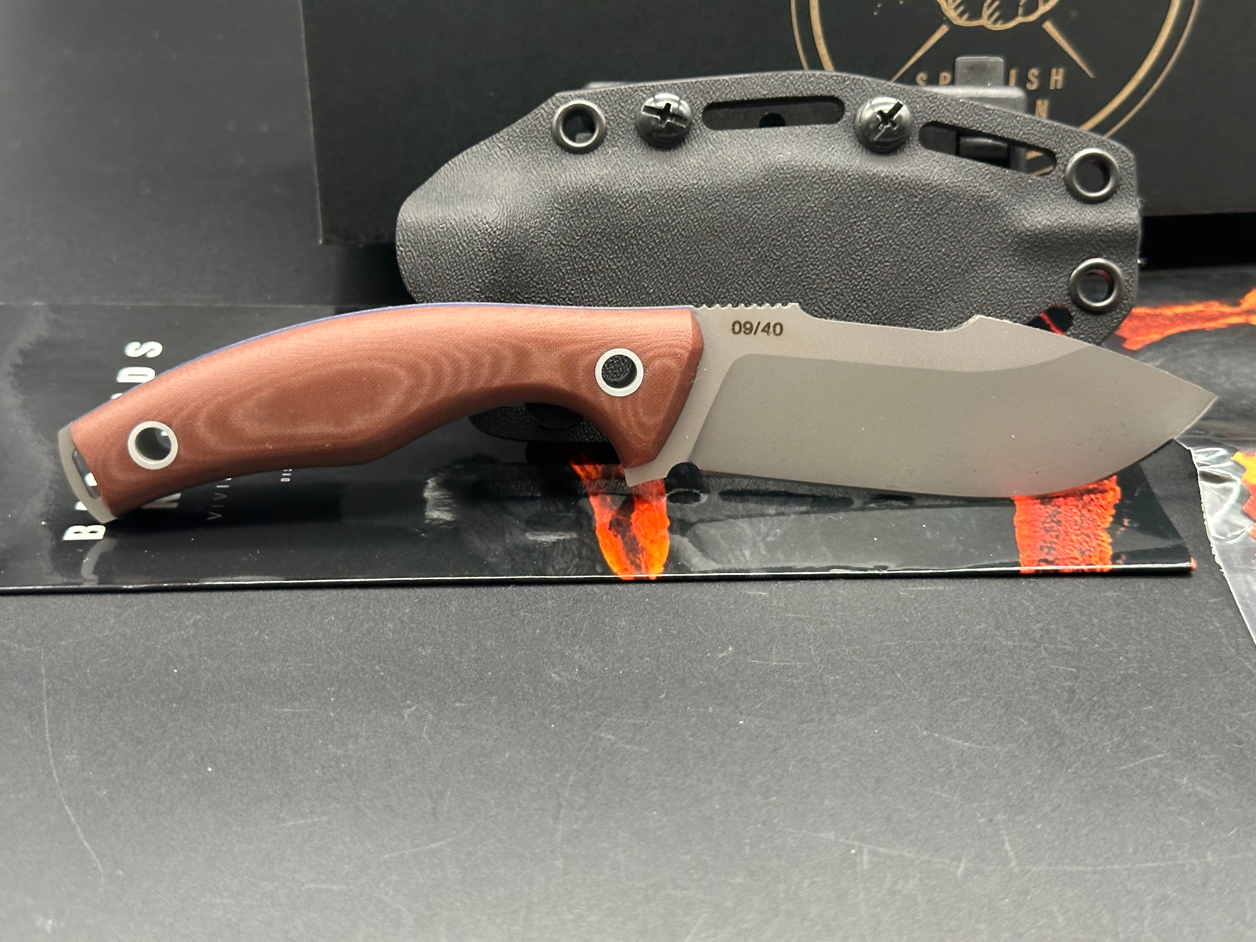 Bastard Blades Orión - Premium Handcrafted Knives for Outdoor Adventures, Camping & Survival | Durable Hunting & Tactical Knife Collection
