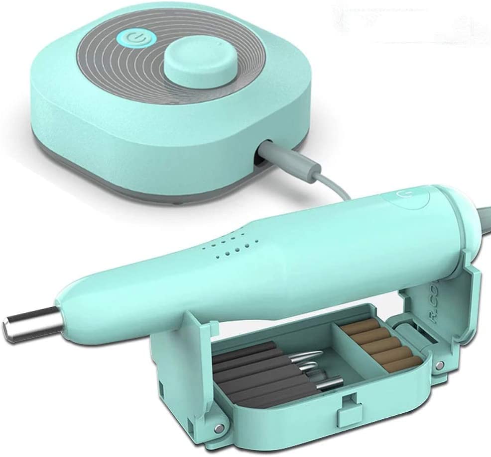 Professional Electric Nail Drill Machine Kit - Pedicure & Manicure Set with Nail Cutter, File & Art Pen for Salon & Home Use | Perfect for Nail Care, Grooming & DIY Nail Art