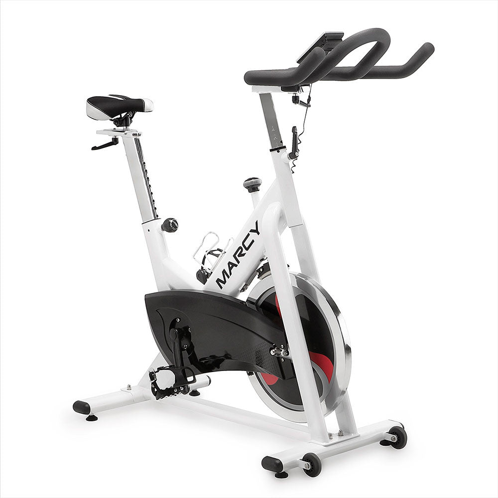 Marcy Club Trainer Exercise Bike - NSP 490 Stationary Bike for Home Gym | Indoor Cycling Workout for Cardio & Strength Training